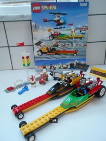lego 6568 Dragster Racing beschikbaar voor biedingen