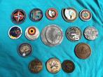 luchtmacht 15 x coins coin BAF FAE  C-130  A400M  F-16, Verzamelen, Zo goed als nieuw, Ophalen, Patch, Badge of Embleem