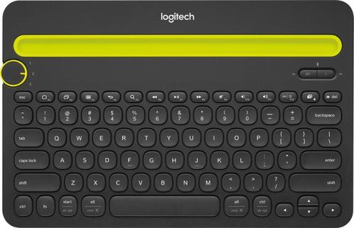 Logitech K480 Bluetooth Multi-Device - Draadloos Toetsenbord, Computers en Software, Toetsenborden, Gebruikt, Azerty, Draadloos