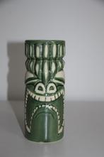 tiki groene longdrink of coctail beker * kuna loa, Antiquités & Art, Enlèvement ou Envoi