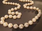 Neuf long collier/sautoir perles, Bijoux, Sacs & Beauté, Colliers, Beige, Autres matériaux, Enlèvement ou Envoi, Neuf