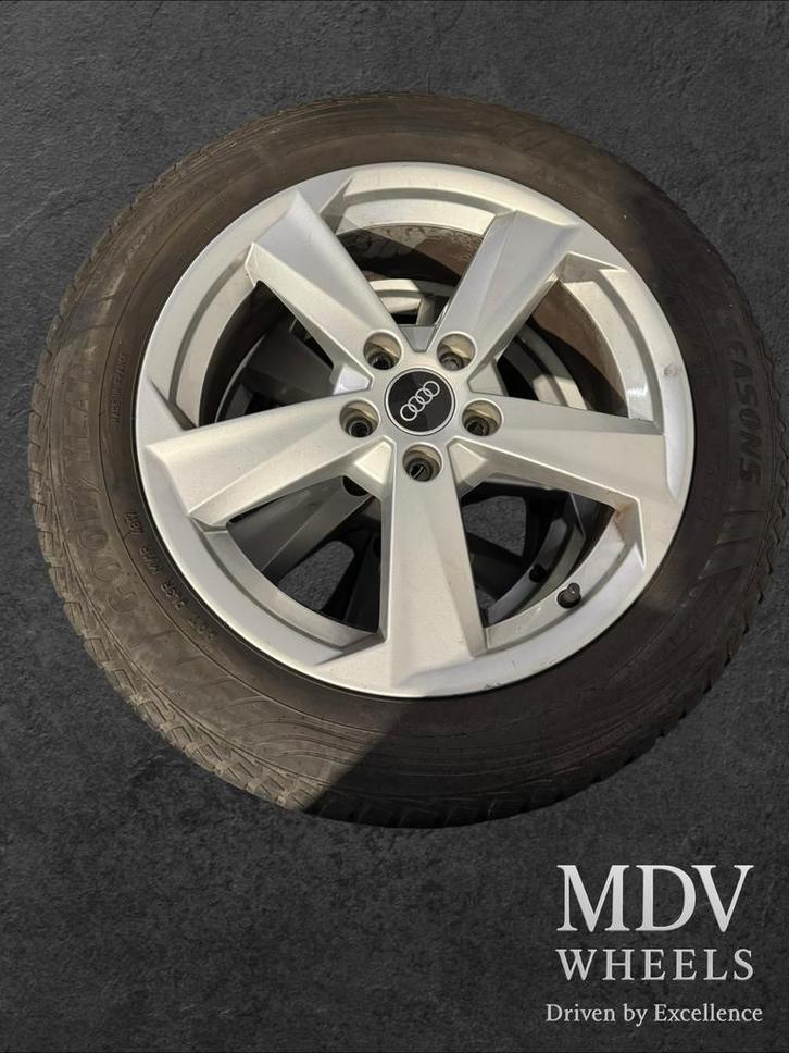 215/55/17  4SAISON ️ ️ GOODYEAR 5x112, Autos : Pièces & Accessoires, Pneus & Jantes, Pneu(s), 4 Saisons, Enlèvement