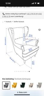 Strandmon oorfauteuil, Ophalen, Zo goed als nieuw