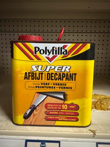 Polyfilla afbijt beschikbaar voor biedingen