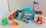 Lego Duplo 10511 École d'aviation Flash mcqueen + 2 véhicule, Ophalen of Verzenden, Zo goed als nieuw, Duplo
