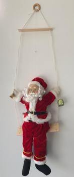 Kerstman op plank aan koord, Diversen, Ophalen of Verzenden, Zo goed als nieuw