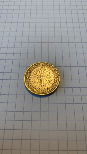 Franse 1 euro 1999, Postzegels en Munten, Munten | Europa | Euromunten, Ophalen, Frankrijk, 1 euro, Losse munt