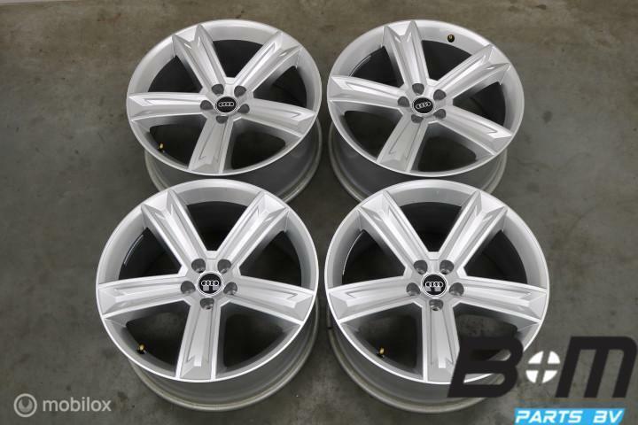 NIEUWSTAAT! ORIGINEEL! 20 inch velgen Audi Q8! 4M8601025C, Auto-onderdelen, Banden en Velgen, Velg(en), 20 inch, Personenwagen