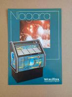 Flyer: Wurlitzer Niagara (1979) jukebox, Verzenden, Wurlitzer
