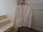 Witte linnen blazer Massimo dutti maat 40 als nieuw, Ophalen, Maat 38/40 (M)