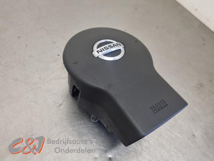 Airbag gauche (volant) d'un Nissan Navara, -, 3 mois de garantie, Utilisé, -
