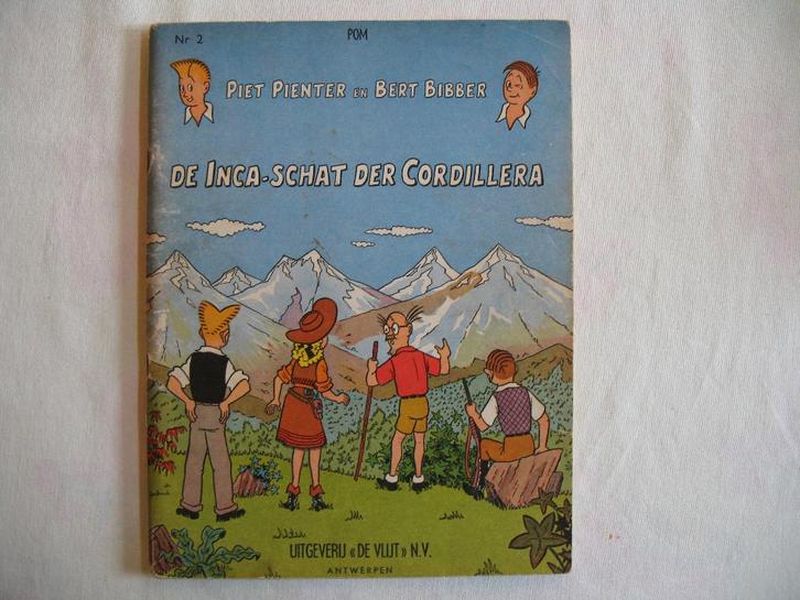 Piet Pienter en Bert Bibber nr 2, De Vlijt, 3de druk 1957, Livres, BD, Comme neuf, Une BD, Enlèvement ou Envoi