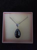 Nieuwe zilveren halsketting van Nona, Neuf, Enlèvement ou Envoi, Avec pendentif, Argent