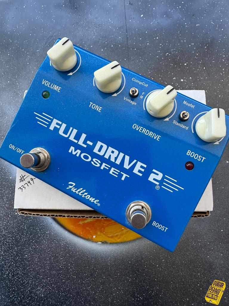 Mosfet Fulltone Full Drive 2, Musique & Instruments, Effets, Comme neuf, Distortion, Overdrive ou Fuzz, Enlèvement ou Envoi