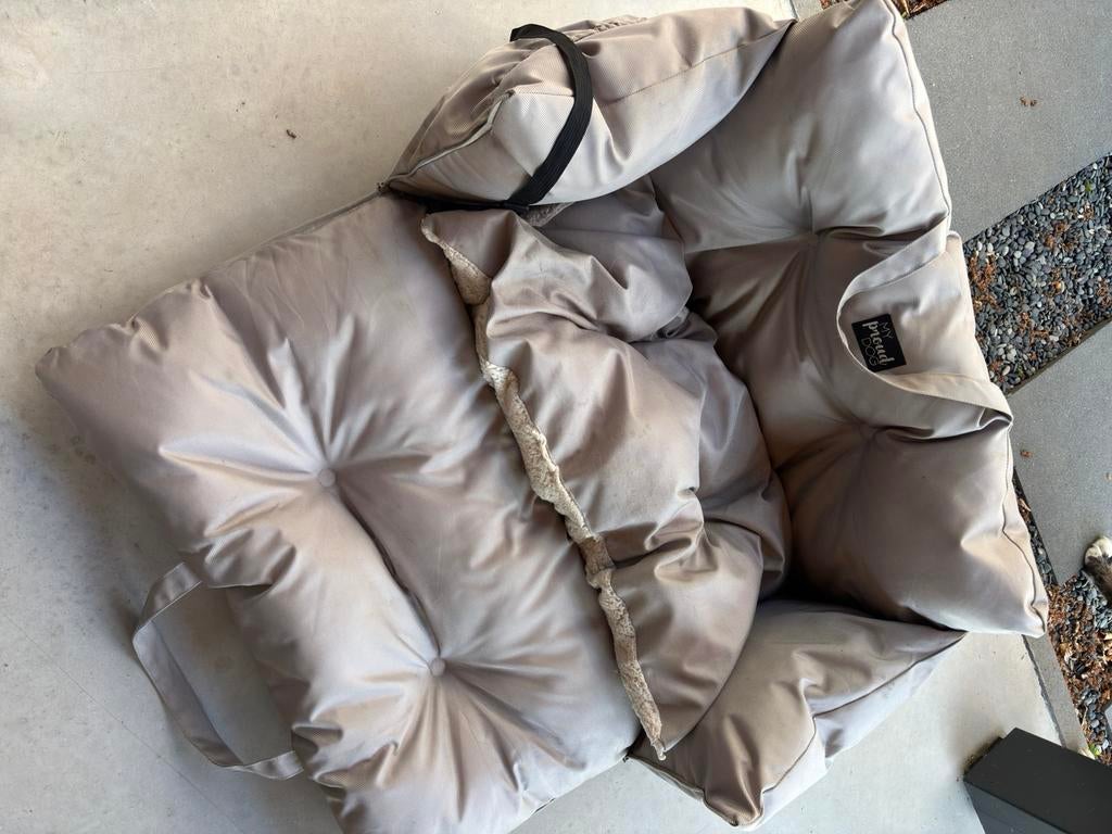 Auto hondenmand, is  middelmaat hond, Ophalen