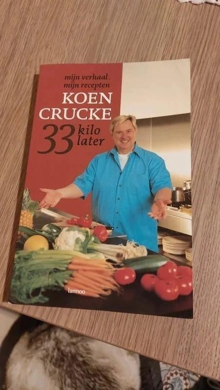 Koen Crucke, 33 kilo later. Mijn verhaal, mijn recepten, Livres, Livres de cuisine, Enlèvement ou Envoi, Utilisé, Koen Crucke