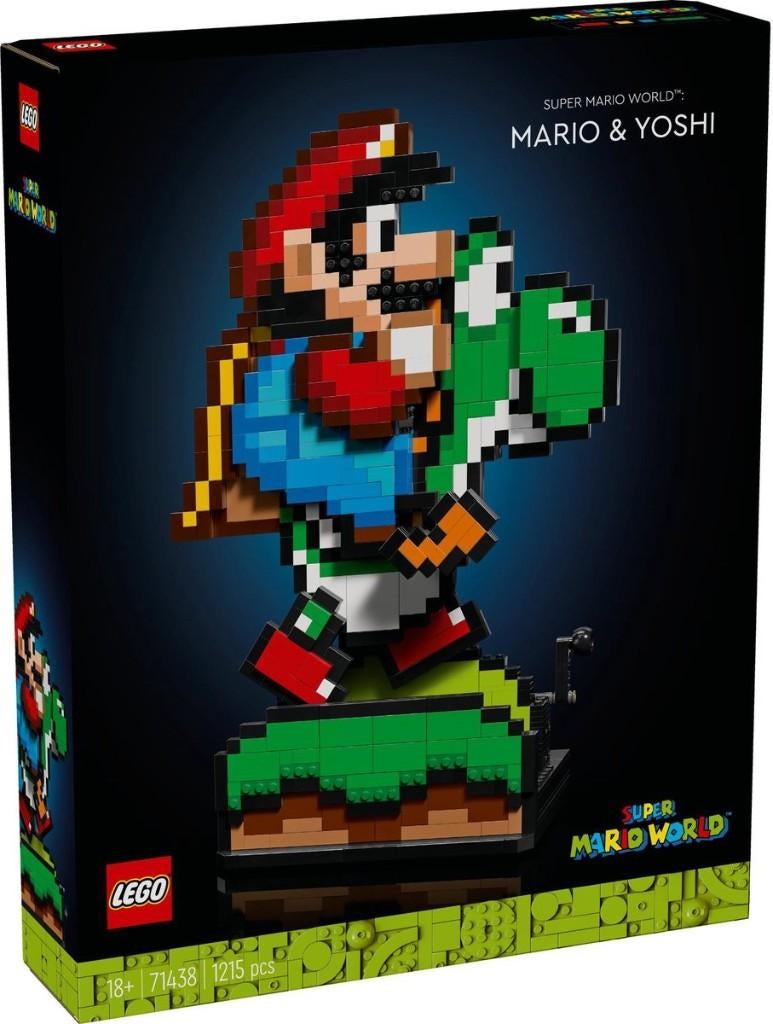 Neuf - Lego Super Mario World Mario et Yoshi (71438), Enlèvement ou Envoi, Neuf, Ensemble complet, Lego