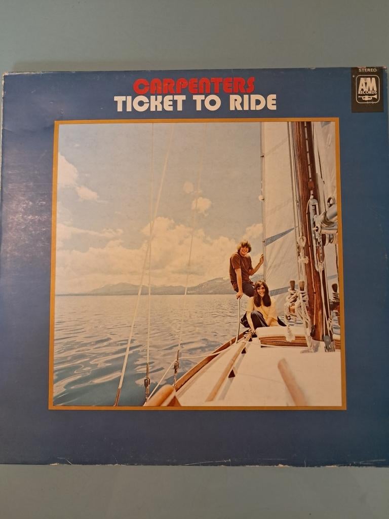 Carpenters...ticket to ride ..pop rock, Verzenden, Zo goed als nieuw