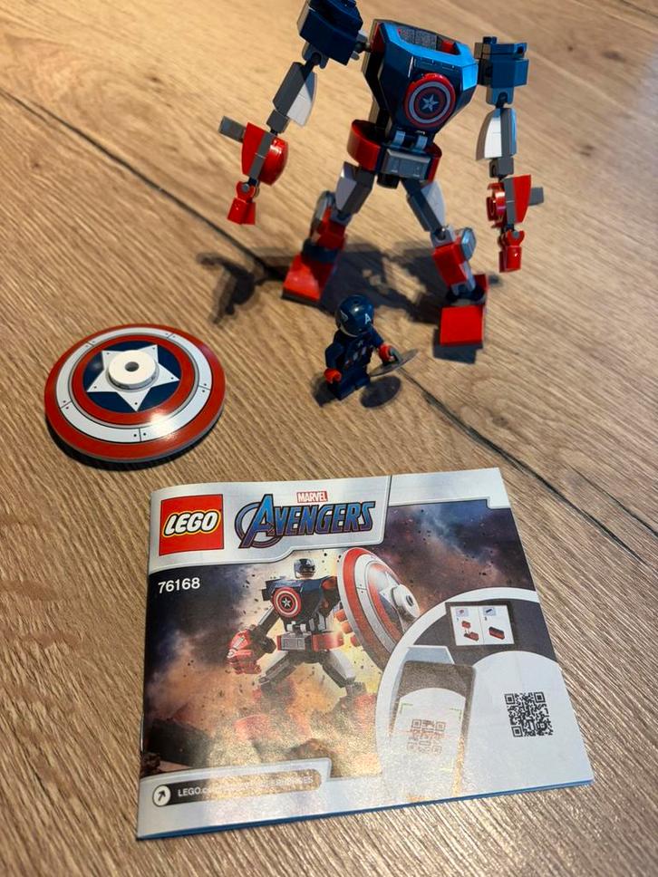 Lot Lego Marvel Avengers mech armor, Kinderen en Baby's, Speelgoed | Duplo en Lego, Zo goed als nieuw, Lego, Ophalen of Verzenden