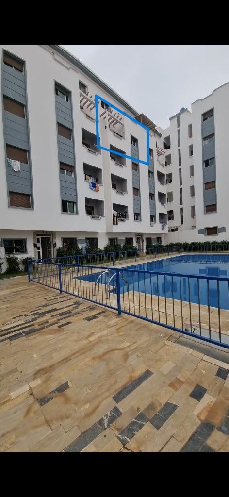 appertement Tetouan Oued laou met zwembad, Immo, Maisons à vendre, 80 m², Oued laou, Anvers (ville), Jusqu'à 200 m²