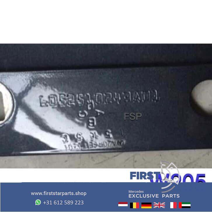 W205 zijscherm rechts voor Mercedes C Klasse 2014-2018 grijs, Gebruikt, -, Ophalen of Verzenden, Spatbord