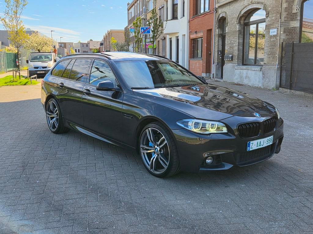 BMW 530xd ///M PAKKET///, Auto's, BMW, Automaat, Lichtsensor, Leder, Bedrijf