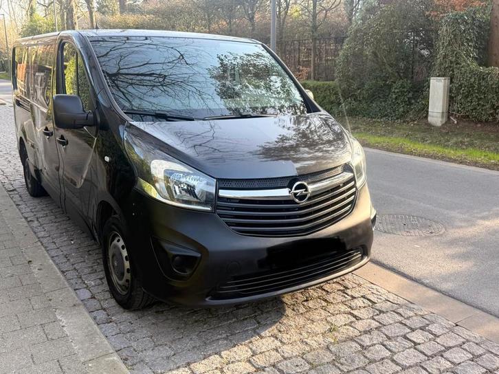 Opel Vivaro L2 2018 Airco, Apple CarplayCruise,3 zitplaatsen, Auto's, Bestelwagens en Lichte vracht, Particulier, ABS, Airbags