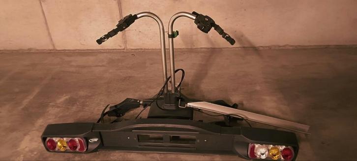 Fietsendrager Twinny Load, Auto diversen, Fietsendragers, Gebruikt, Trekhaakdrager, 2 fietsen, Elektrische fiets, Ophalen