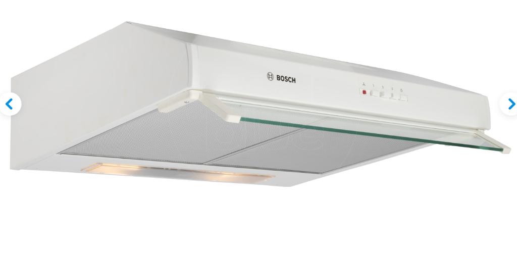 Hotte Bosch DUL63CC20 3 vitesses, Moteur, Comme neuf, Enlèvement, Hotte sous-encastrable