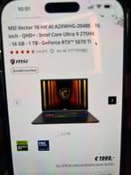 Gaming laptop MSI te koop, Enlèvement, Gaming