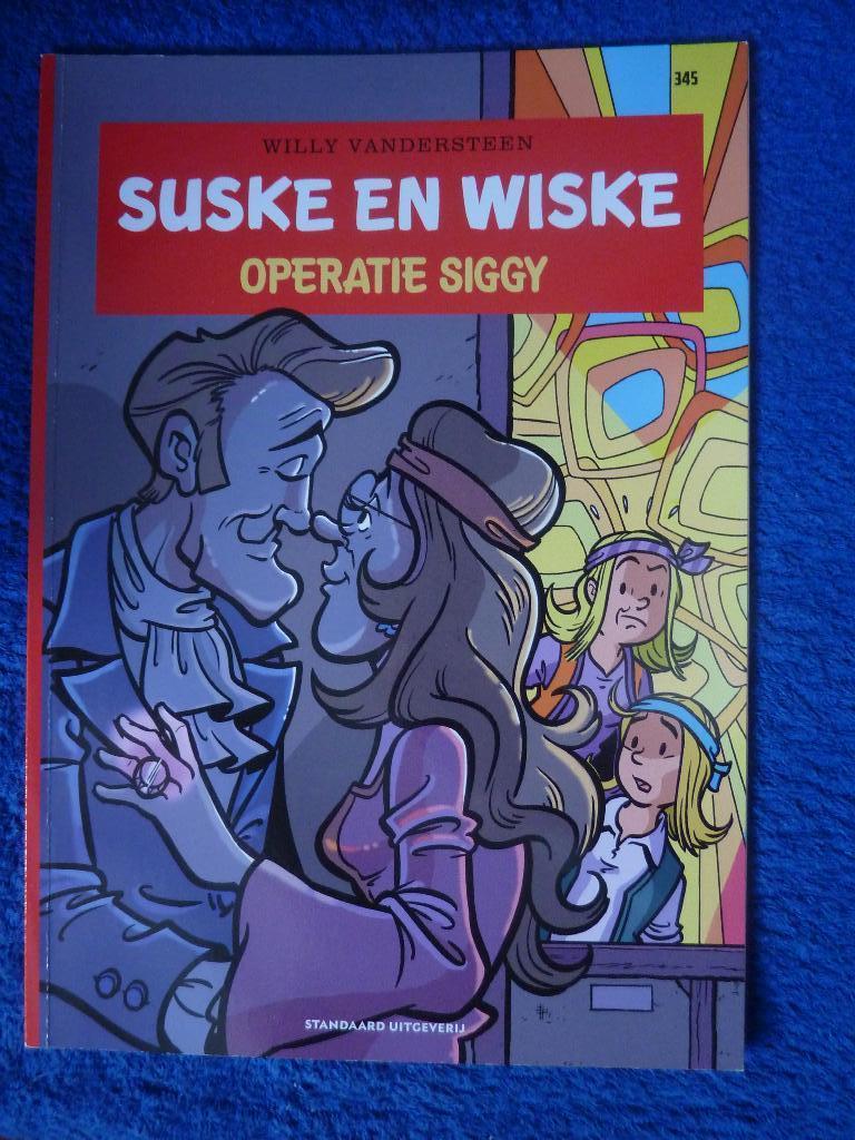 NIEUW - Suske en Wiske nr 345 – operatie Siggy – 1e druk, Ophalen, Nieuw, Studio  Vandersteen