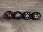 4 Jantes Volkswagen Golf 6 pneus ete 205 55 16, Autos : Pièces & Accessoires, Pneus & Jantes, Enlèvement, 16 pouces, Pneu(s)