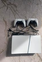PS5 Digital + 2 controllers — Zo goed als nieuw!, Games en Spelcomputers, Spelcomputers | Sony PlayStation 5, Ophalen, Zo goed als nieuw