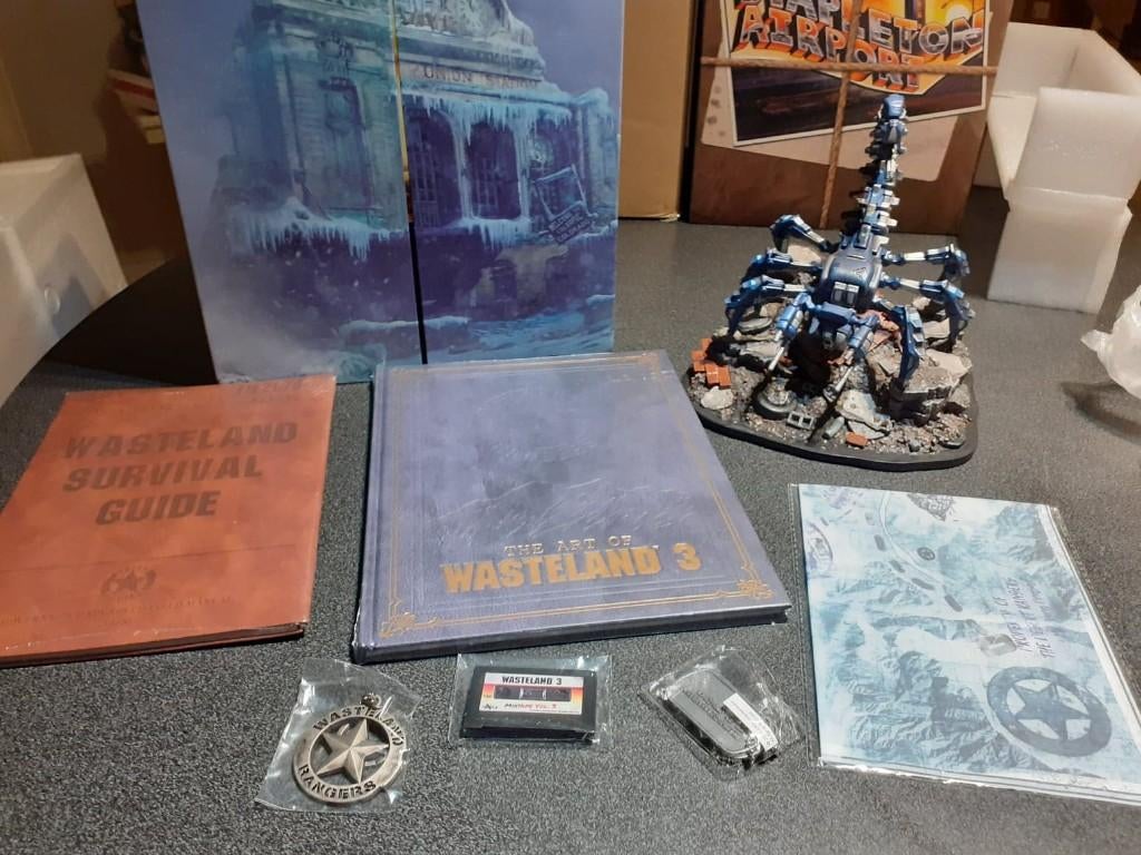 Wasteland 3 backer collector's edition voor Ps4 / Ps5, Consoles de jeu & Jeux vidéo, Jeux | Sony PlayStation 4, 1 joueur, À partir de 12 ans