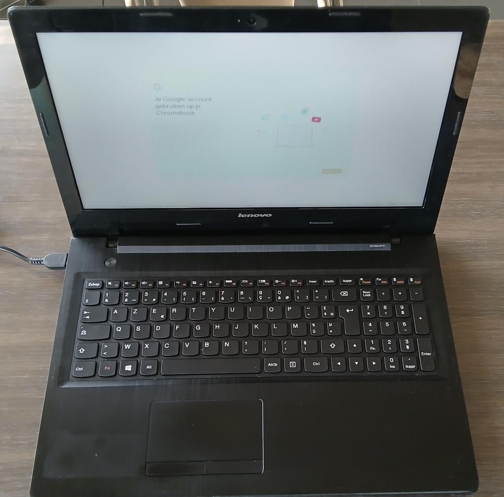 Lenovo G50-45 (ChromeOS Flex), HDD, 2 tot 3 Ghz, 15 inch, 8 GB