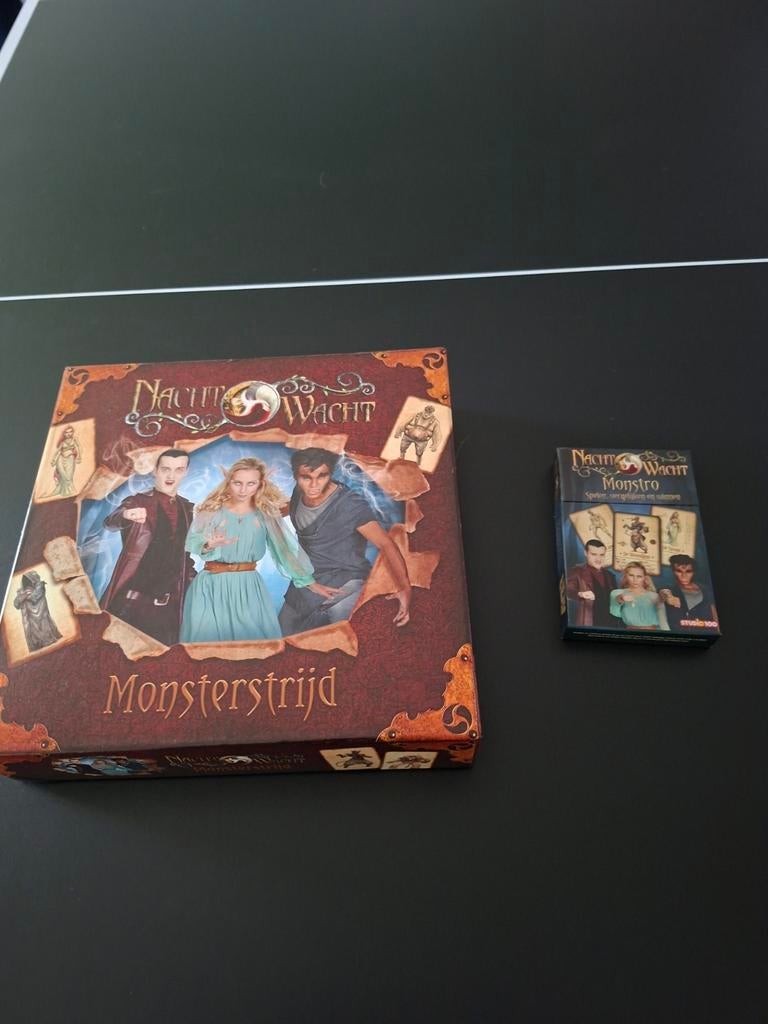 Pakket 2 spellen nachtwacht studio 100, Ophalen