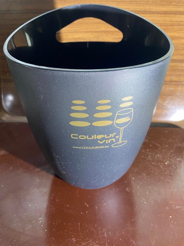 Wijnkoeler ijsemmer Couleur Vin zwart champagnekoeler, Ophalen, Zo goed als nieuw