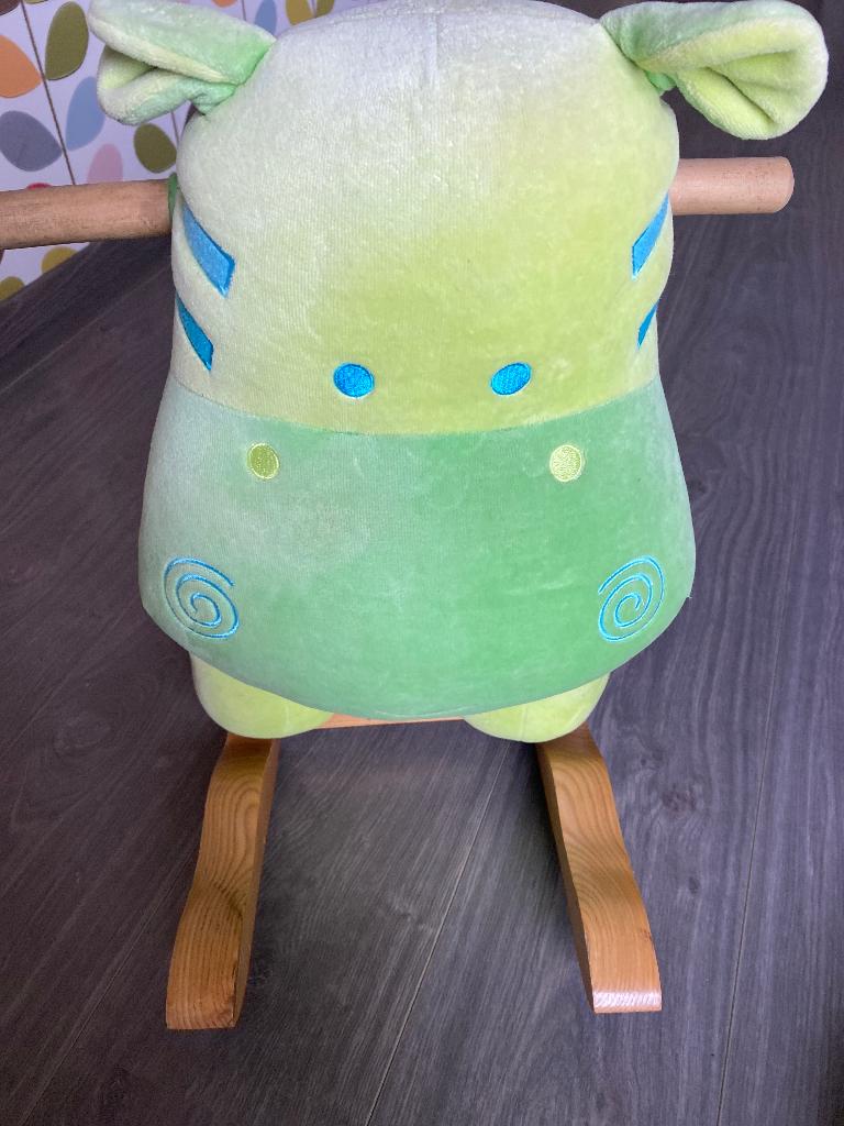 Schommelpaard nijlpaard, Ophalen, Gebruikt