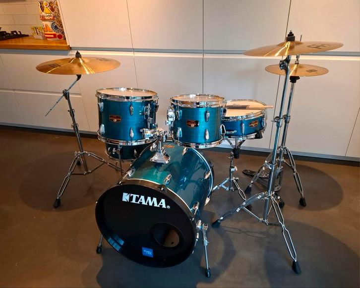 Drumstel Tama in nieuwstaat!, Musique & Instruments, Batteries & Percussions, Comme neuf, Tama, Enlèvement