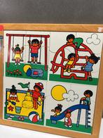 Vintage houten puzzel - Educo, Ophalen, Gebruikt