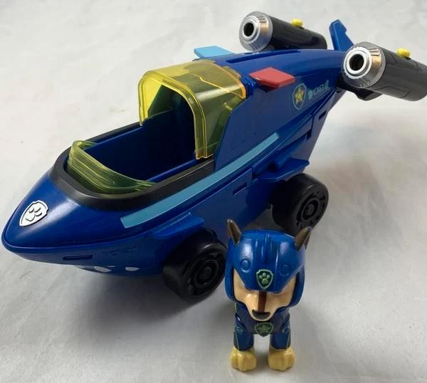 PAW Patrol Aqua Pups Chase Haai Reddingsvoertuig Figuur, Verzamelen, Poppetjes en Figuurtjes, Zo goed als nieuw, Verzenden