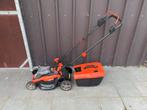 Accu - grasmaaier PowerPlus 34 cm, Tuin en Terras, Ophalen, Zo goed als nieuw