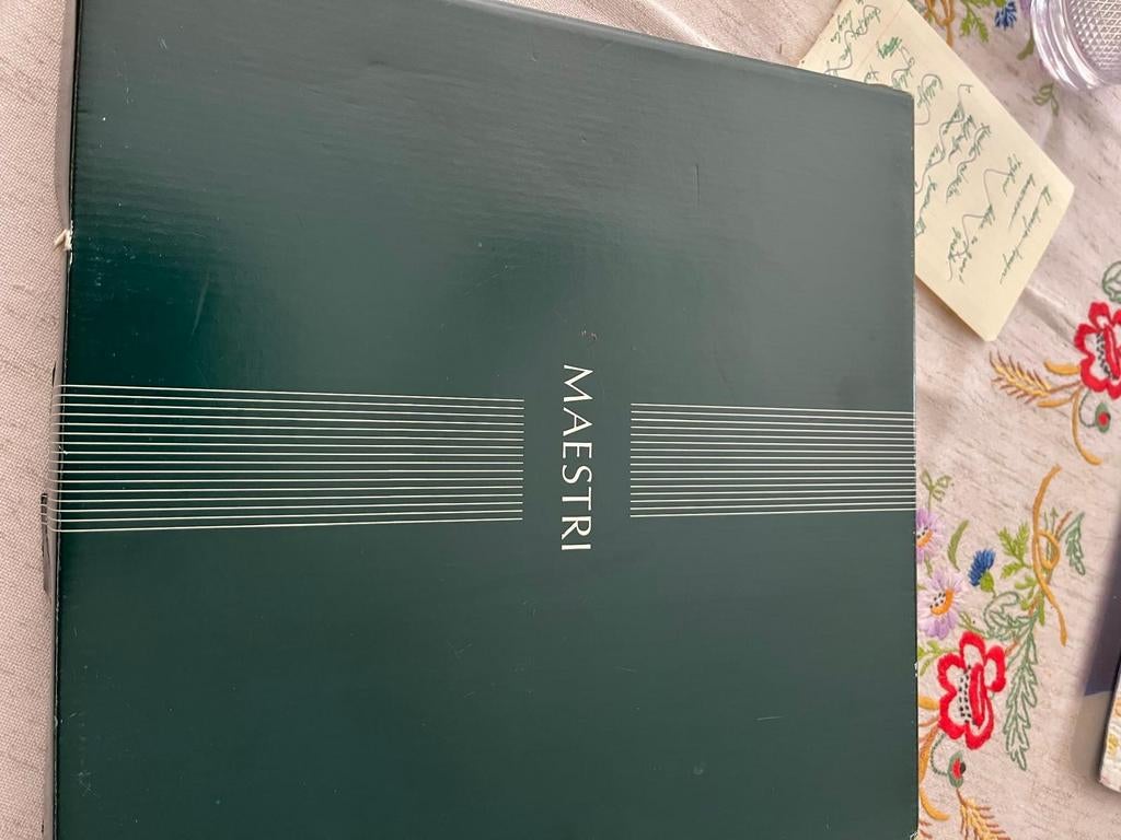 maestri silver plated onderbord uit Italië, Ophalen of Verzenden