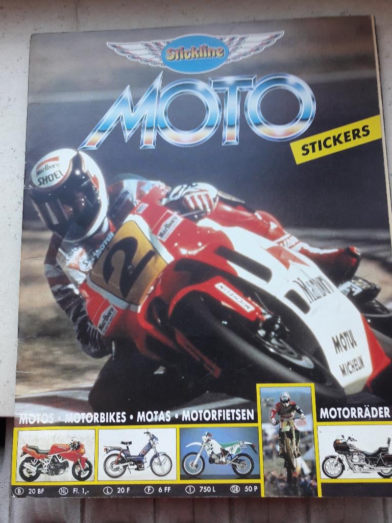 Moto Stickline, Enlèvement ou Envoi, Utilisé, Plusieurs autocollants