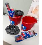 2 STUKS - Vileda Super Mocio 3 Action Schoonmaak dweilemmer, Huis en Inrichting, Ophalen of Verzenden, Dweilemmer, -bak, of -wagen