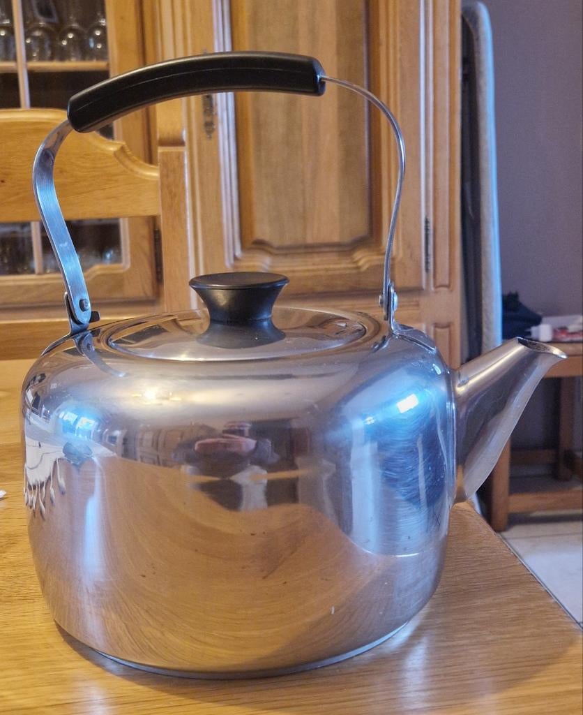 Zware roestvrijstalen waterkoker, Huis en Inrichting, Ophalen, Inox