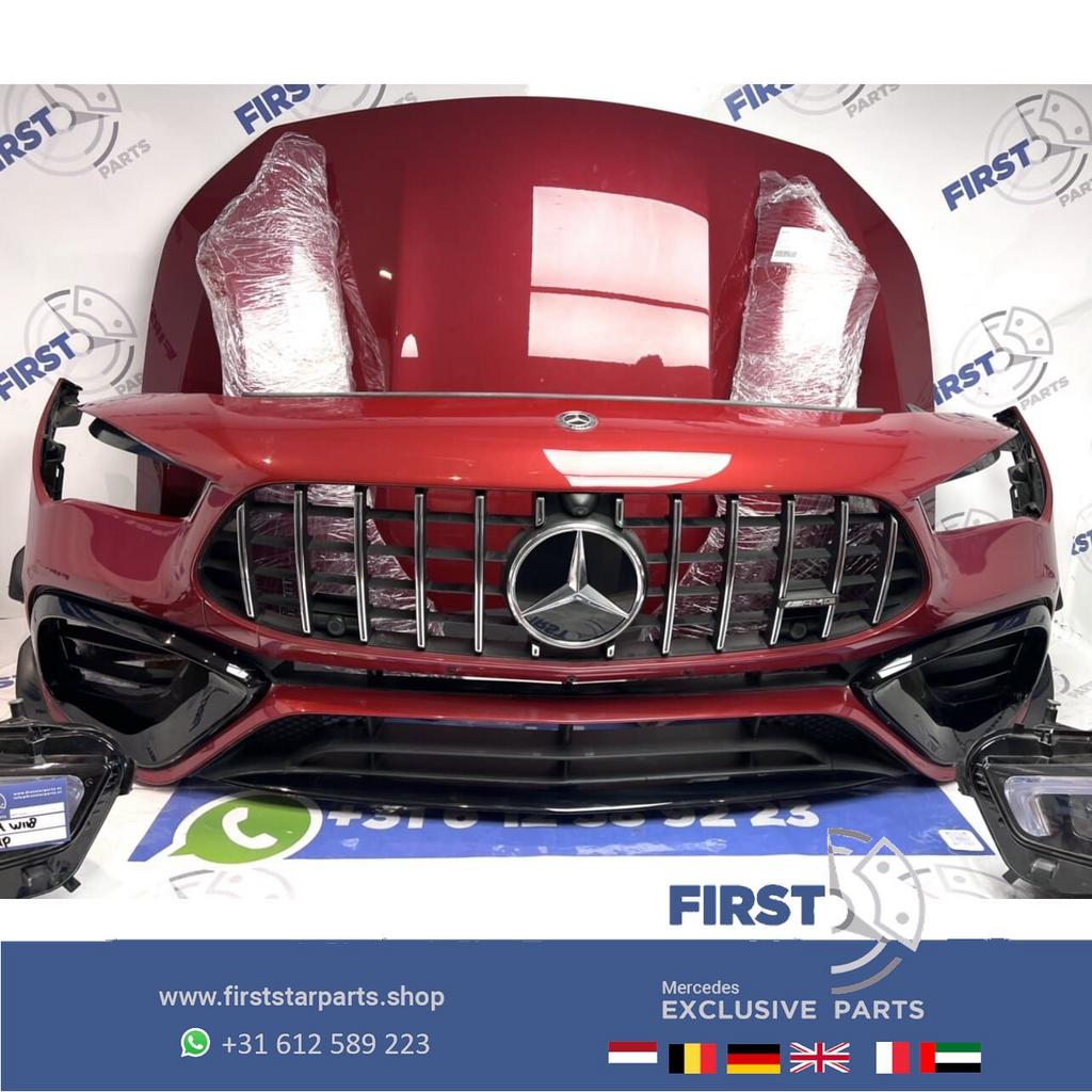 W118 C118 CLA45 S AMG APerformance AERO VOORKOP ROOD origine, Gebruikt, -, Voor, Ophalen of Verzenden