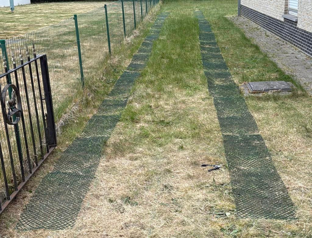 Gras Bescherming Gaas, Ophalen, Gebruikt, 20 meter of meer, Gaas