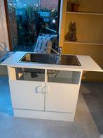 Keukenblok met spoelbak en kraan van Grohe, Ophalen, Zo goed als nieuw