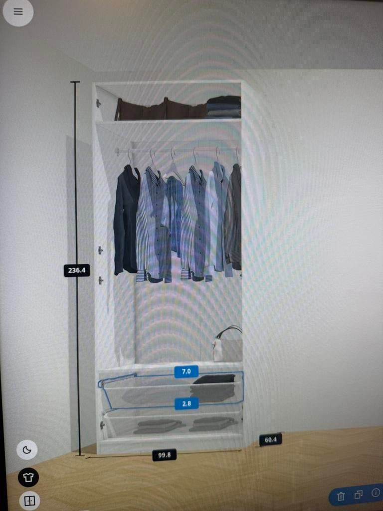 Kleerkast te koop, Enlèvement, Comme neuf